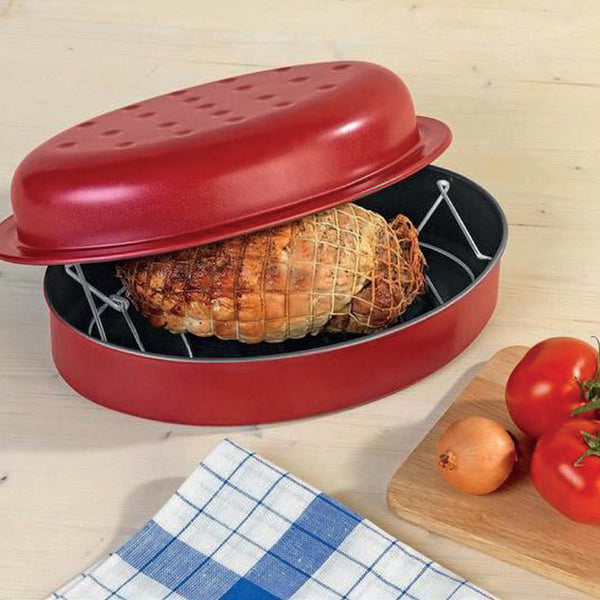 Rotisserie Cuit Saveur 26 cm Bordeaux