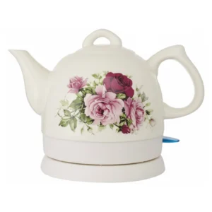Ceramic Rose Kettle 1